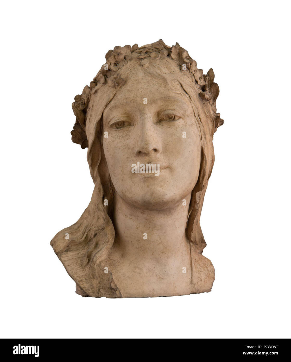 Español : Gustave Michel, Blanca. Une antérieure 1888. 32 x 21,5 x 18,5 cm, terracota. Inv. 5754. 14 juin 2015 47 Blanca - Gustave Michel Banque D'Images
