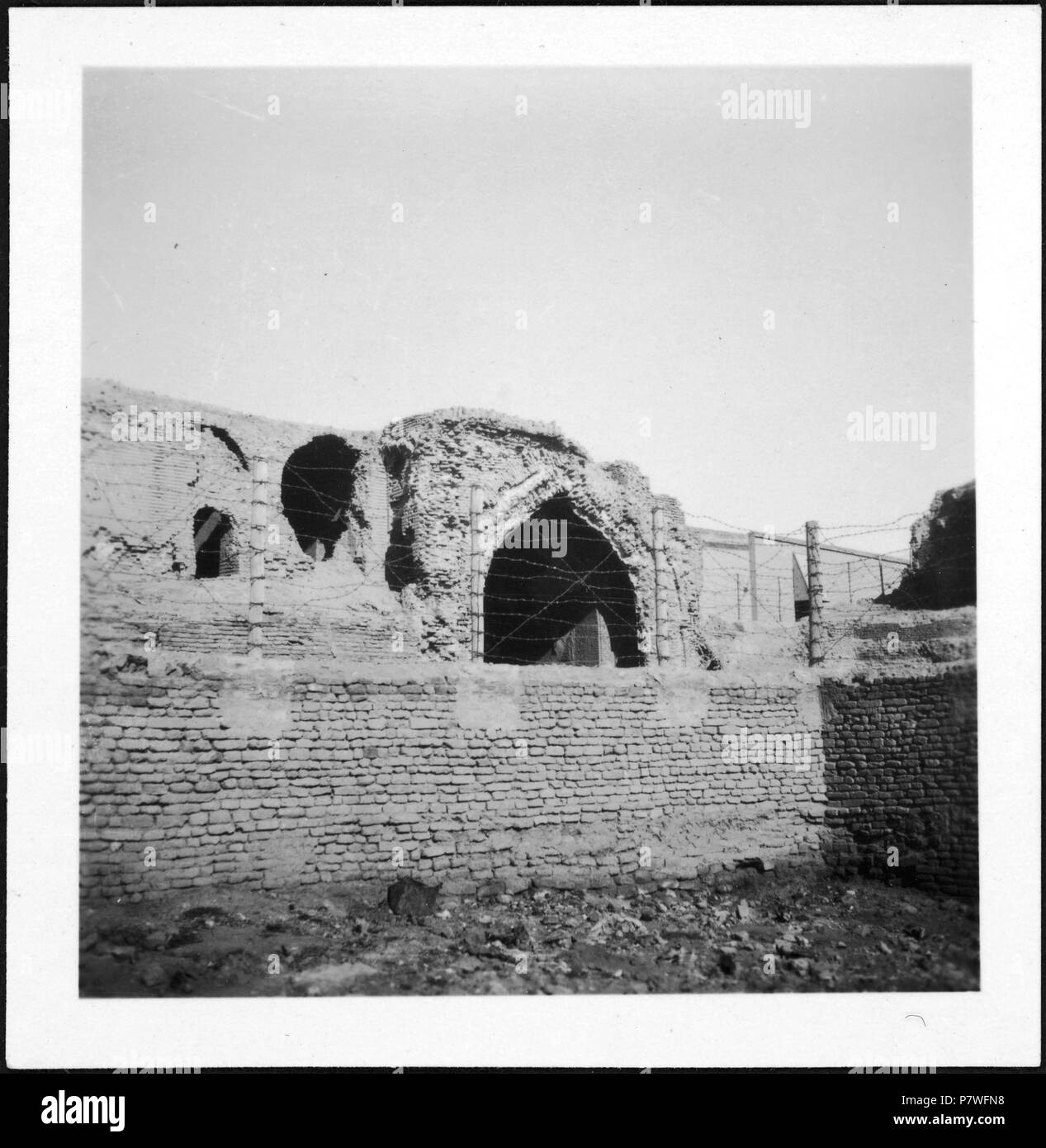 Irak, Bagdad (Bagdad) : Ruine ; Ruine. à partir de 1933 jusqu'à 1934 72 CH-NB - l'Irak, Bagdad (Bagdad)- Ruine - Annemarie Schwarzenbach - SLA-Schwarzenbach-A-5-03-242 Banque D'Images