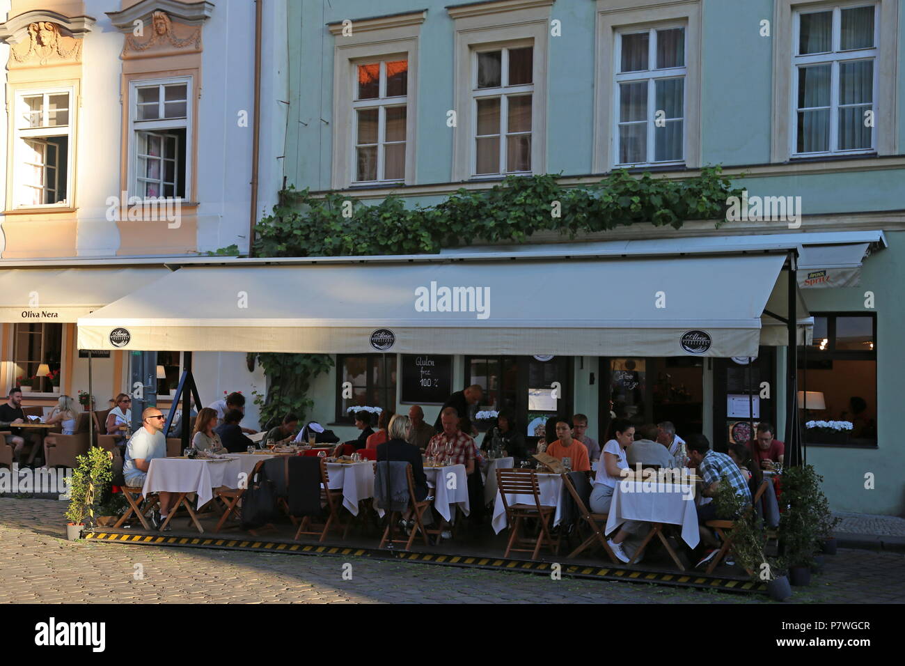 Alriso Risotteria sans gluten, Betlémské Náměstí Italiana, Staré Město (vieille ville), Prague, Tchéquie (République tchèque), de l'Europe Banque D'Images Alriso Risotteria sans gluten, Betlémské Náměstí Italiana, Staré Město (vieille ville), Prague, Tchéquie (République tchèque), de l'Europe Banque D'Images