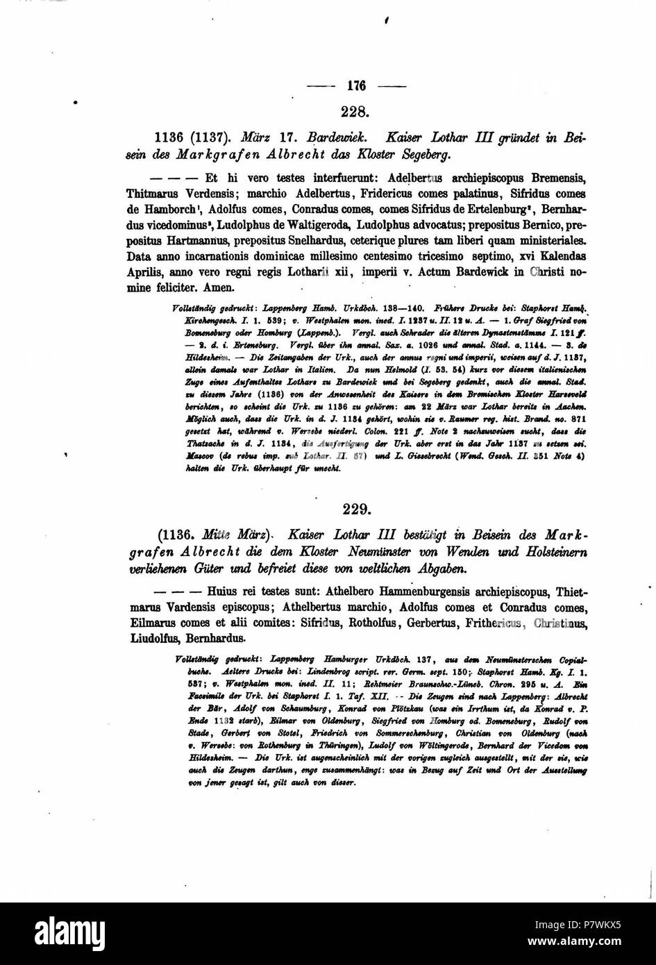 Codex diplomaticus anhaltinus, band 1-2 . 1869 104 174 de 1 à 2 de l'ADC Banque D'Images