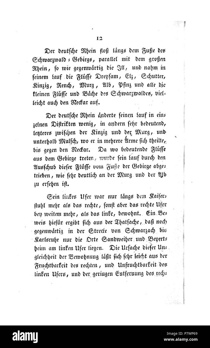 . Der Rhein von Basel bis Mannheim mit Begründung der Nothwendigkeit, diesen Strom zu regulieren Volltext bei de. : Der Rhein von Basel bis Mannheim . Deutsch : Dies ist ein Scan des historischen anglais Buch鋨es : c'est un document historique de la numérisation . N/A 119 de Der Rhein von Basel bis Mannheim (Tulla) 013 Banque D'Images