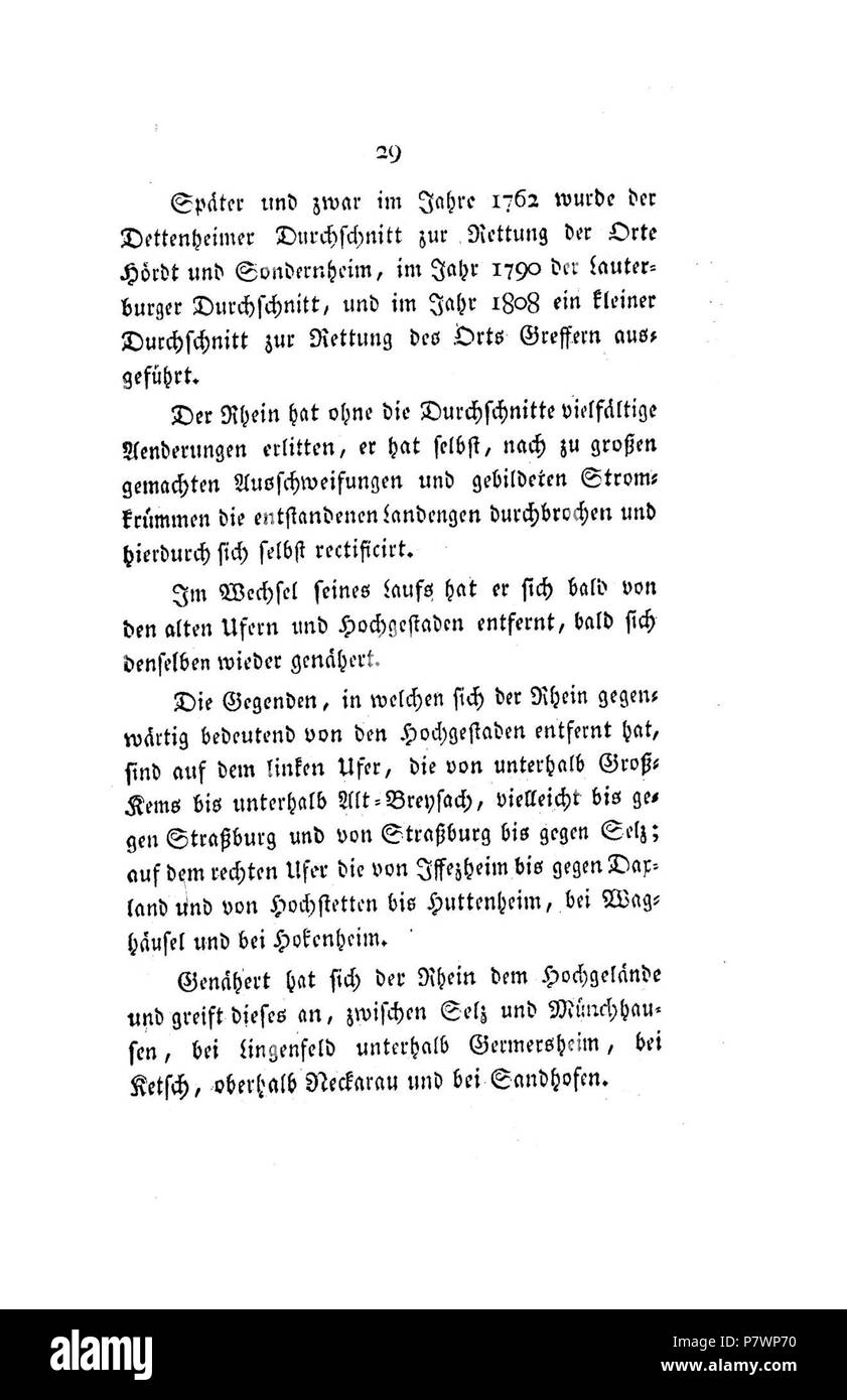 . Der Rhein von Basel bis Mannheim mit Begründung der Nothwendigkeit, diesen Strom zu regulieren Volltext bei de. : Der Rhein von Basel bis Mannheim . Deutsch : Dies ist ein Scan des historischen anglais Buch鋨es : c'est un document historique de la numérisation . N/A 120 de Der Rhein von Basel bis Mannheim (Tulla) 030 Banque D'Images