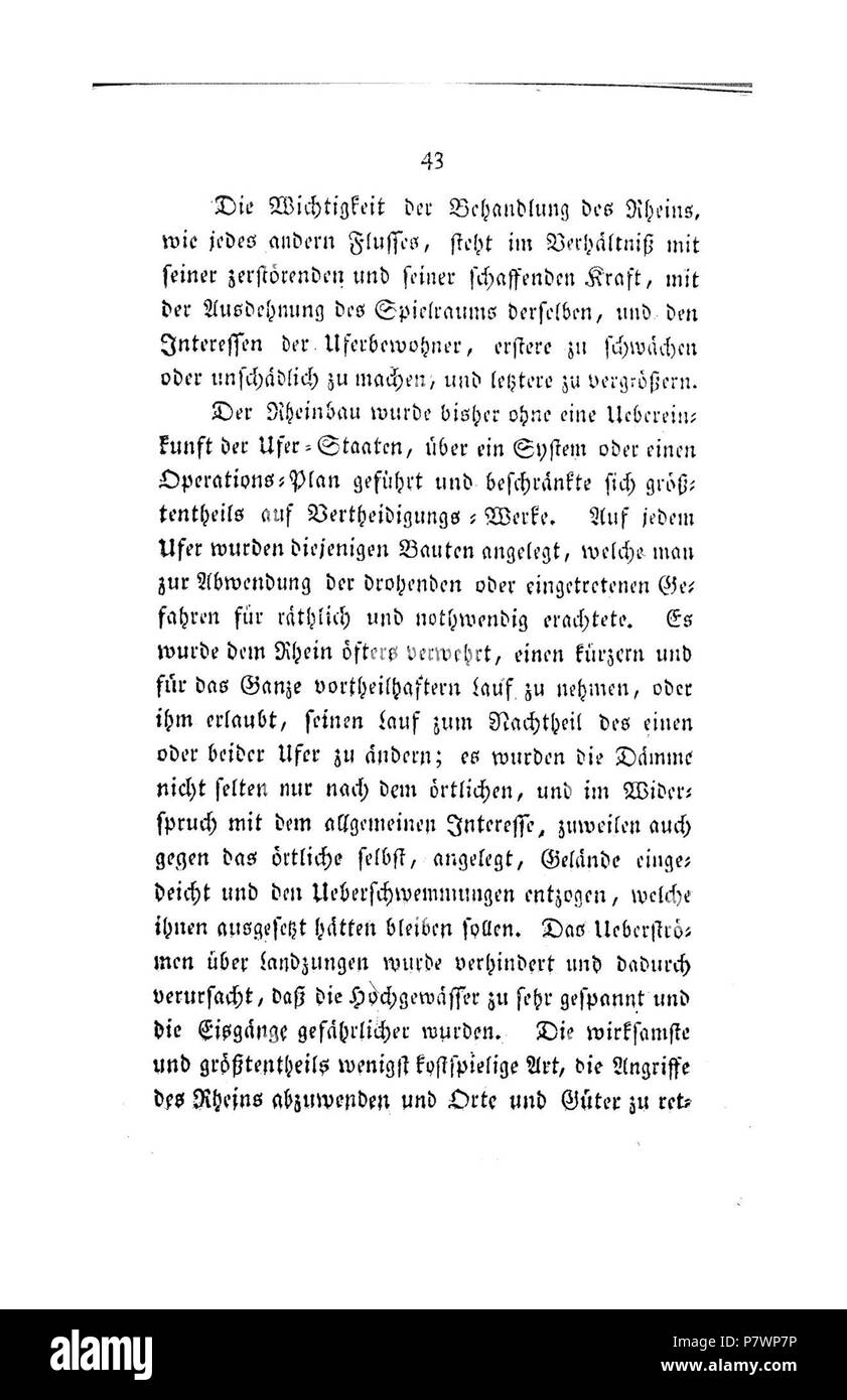 . Der Rhein von Basel bis Mannheim mit Begründung der Nothwendigkeit, diesen Strom zu regulieren Volltext bei de. : Der Rhein von Basel bis Mannheim . Deutsch : Dies ist ein Scan des historischen anglais Buch鋨es : c'est un document historique de la numérisation . N/A 120 de Der Rhein von Basel bis Mannheim (Tulla) 044 Banque D'Images