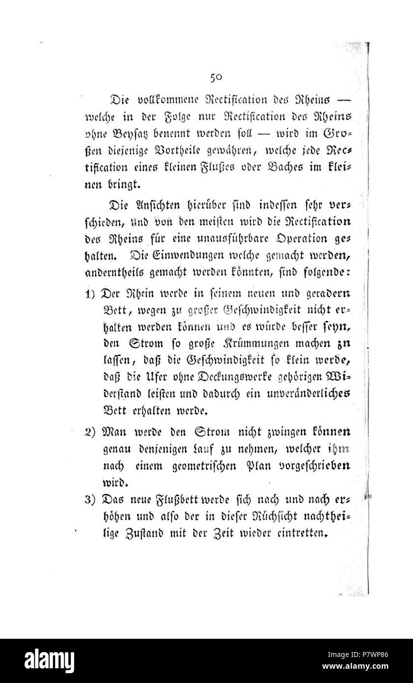 . Der Rhein von Basel bis Mannheim mit Begründung der Nothwendigkeit, diesen Strom zu regulieren Volltext bei de. : Der Rhein von Basel bis Mannheim . Deutsch : Dies ist ein Scan des historischen anglais Buch鋨es : c'est un document historique de la numérisation . N/A 120 de Der Rhein von Basel bis Mannheim (Tulla) 051 Banque D'Images