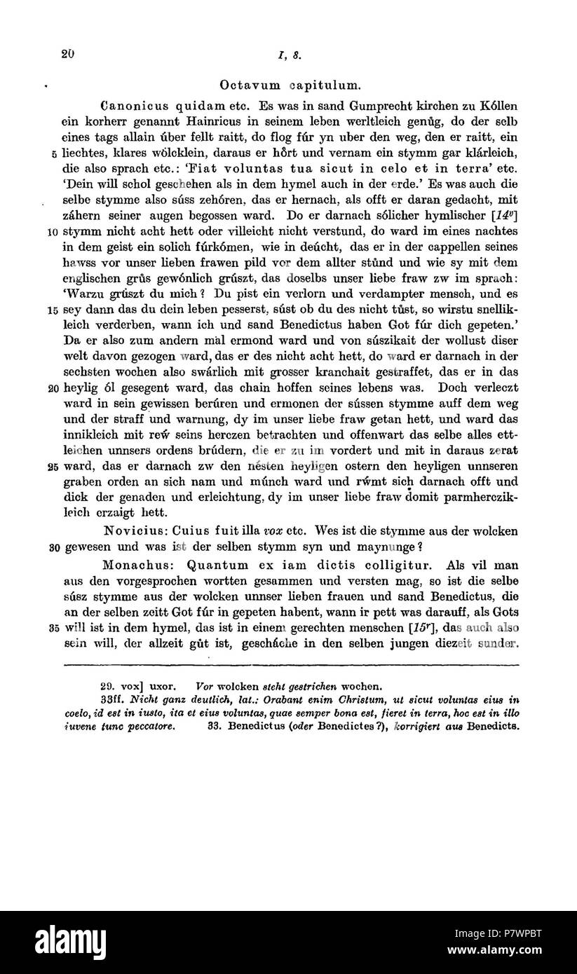 . Hartliebs Übersetzung des Dialogus Miraculorum von Césaire von Heisterbach. Deutsch : Dies ist ein Scan des historischen anglais Buch鋨es : c'est un document historique de la numérisation . N/A 120 De Dialogus Miraculorum Hartlieb (048) Banque D'Images