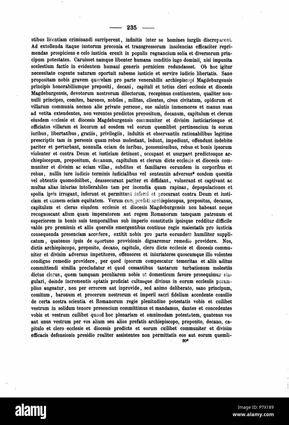 Codex diplomaticus anhaltinus, bande 5 . 1881 117 de 5235 de l'ADC Banque D'Images