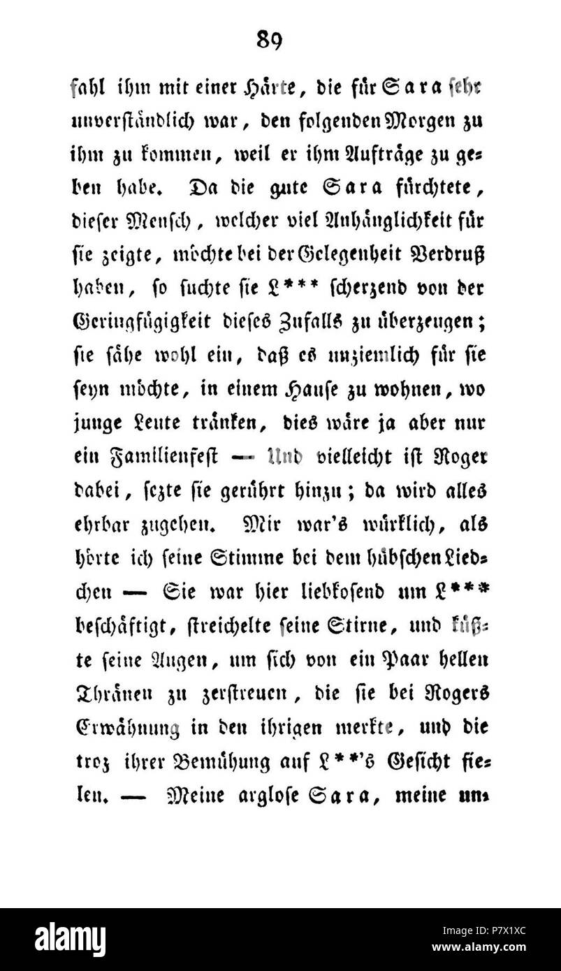 . Die Familie Seldorf Zweiter Teil. Deutsch : Dies ist ein Scan des historischen anglais Buch鋨es : c'est un document historique de la numérisation . N/A 123 de Die Familie Seldorf Huber (E) V2 093 Banque D'Images