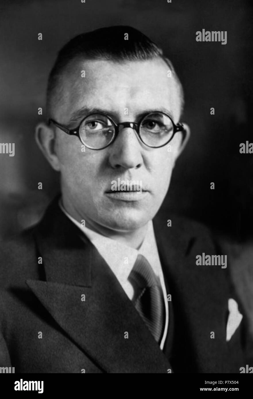 Anglais : Erich Gritzbach, chef du personnel du Premier ministre prussien Hermann Göring de 1938 à 1945. 1933 EGritzbach 142 Banque D'Images