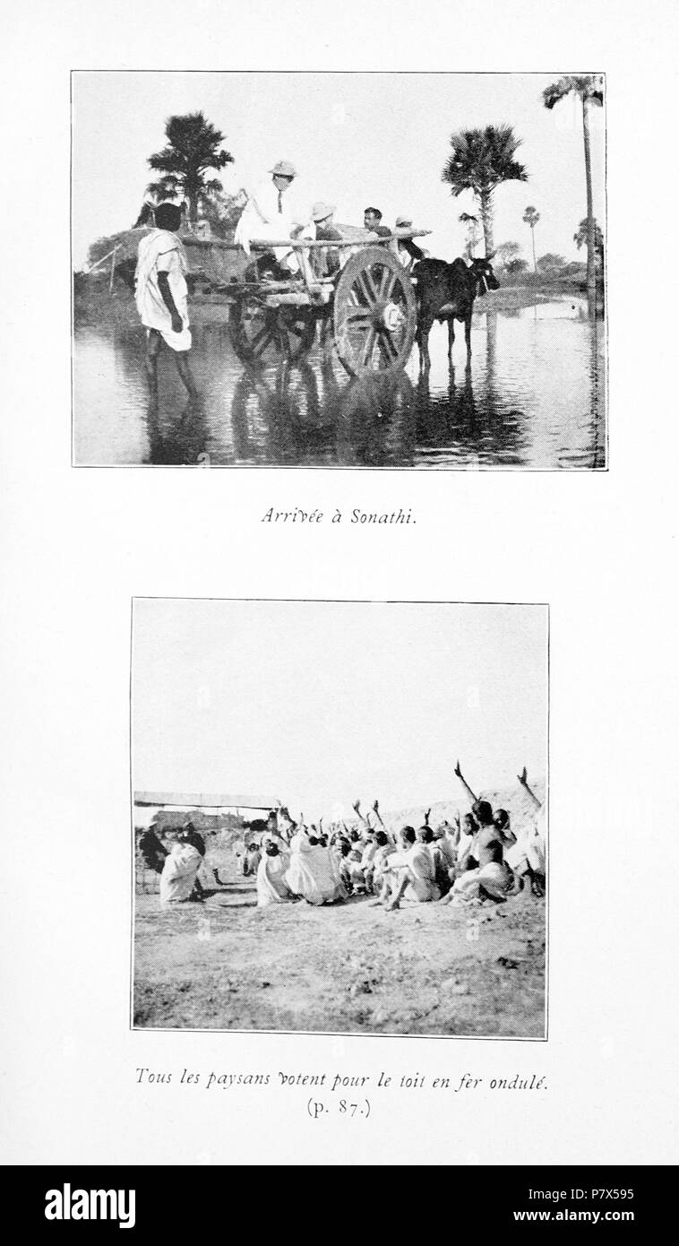 Français : En vue de l'Himalaya : lettres du Bihar, p. 9. 1936 146 En vue de l'Himalaya, p9 Banque D'Images