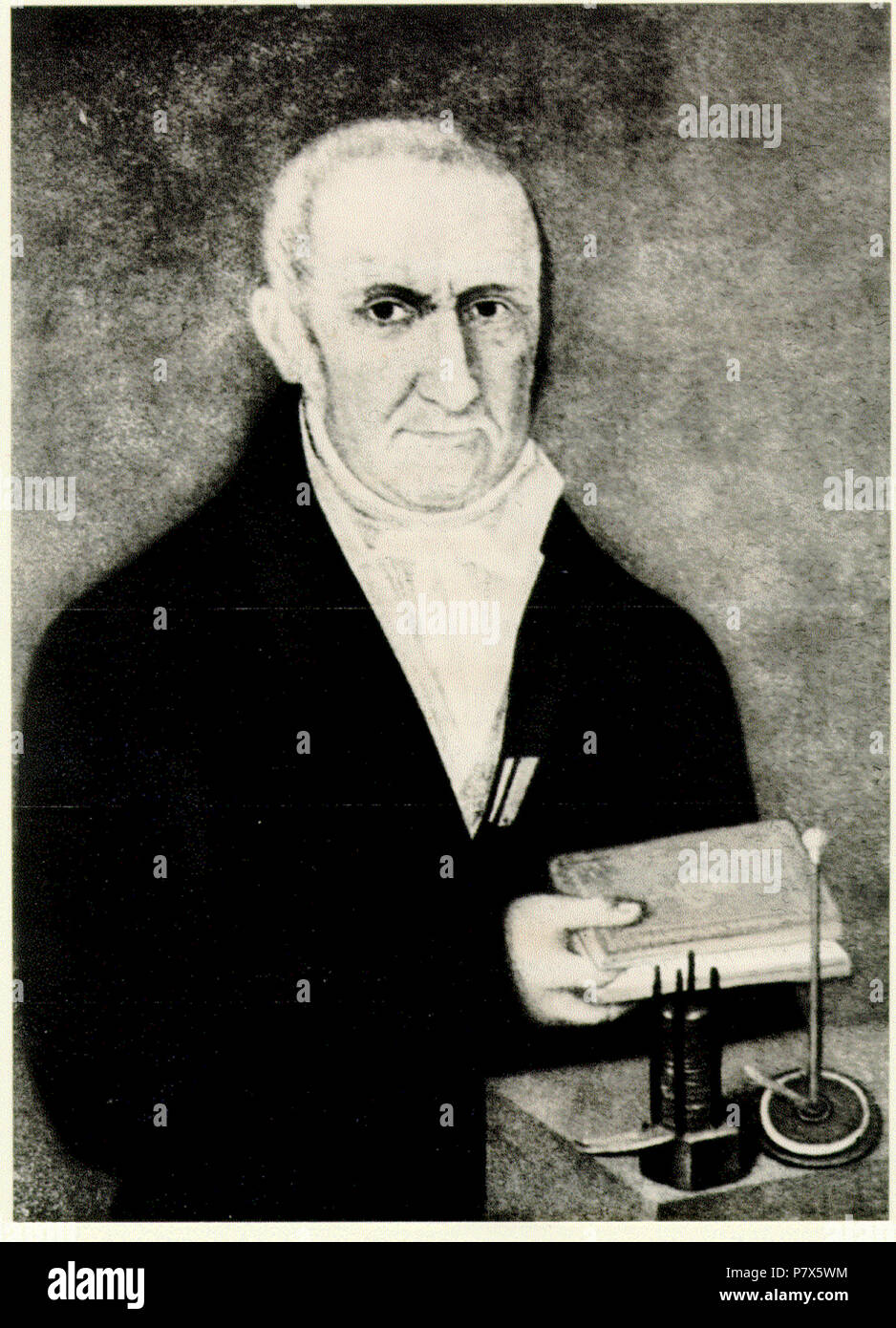 150 ETH-bib-Volta, Alessandro (1745-1827)-Portrait-Portr 03063 Banque D'Images 150 ETH-bib-Volta, Alessandro (1745-1827)-Portrait-Portr 03063 Banque D'Images