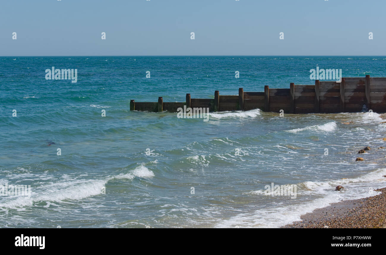 Vacances sur l'île de White UK Banque D'Images