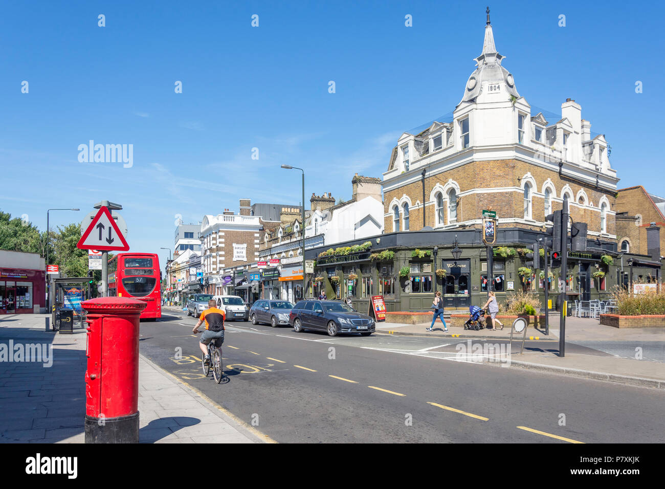 Coombe Lane, Raines Park, London Borough of Merton, Greater London, Angleterre, Royaume-Uni Banque D'Images