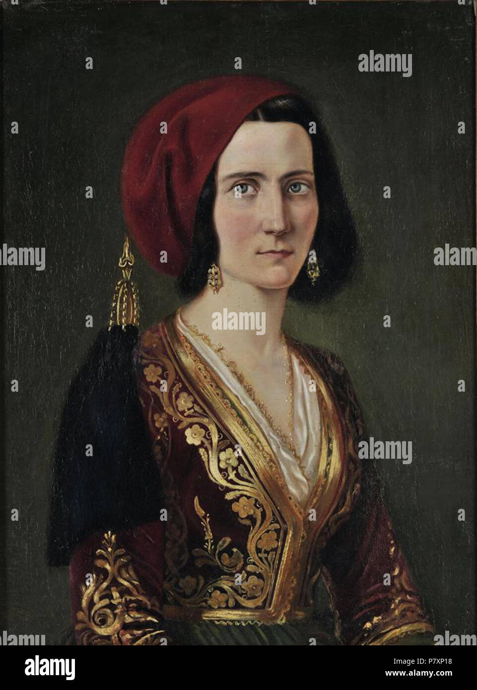 Français : vêtement grec . 11 juin 2014, 17:08:56135 DOMVRIADIS1 Banque D'Images