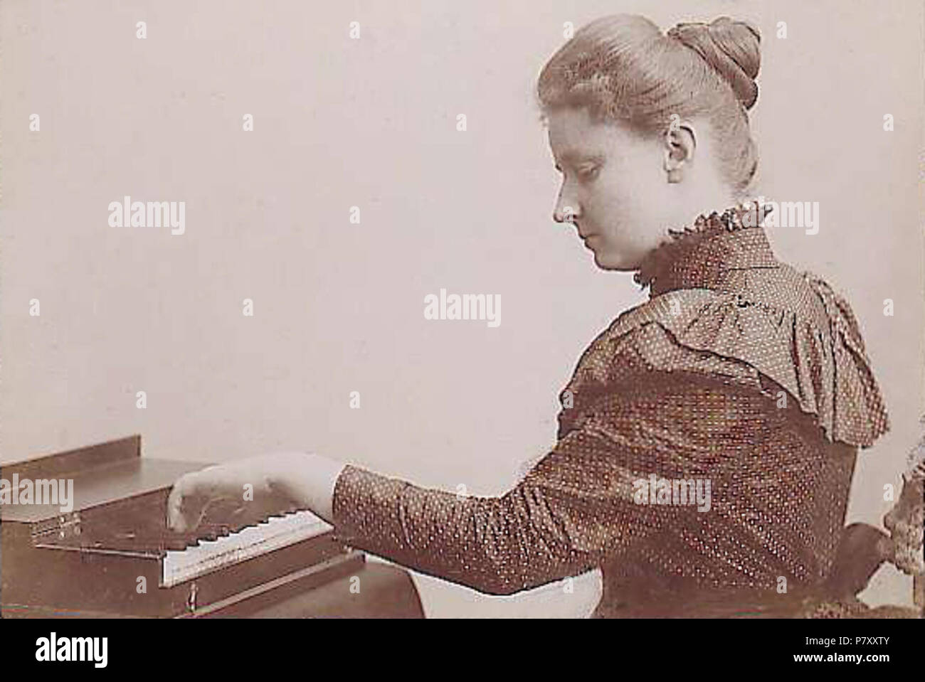 Anglais : Elisabeth Caland (1862-1929) - Néerlandais-pianiste allemand . 19e siècle 58 Elisabeth Caland Banque D'Images