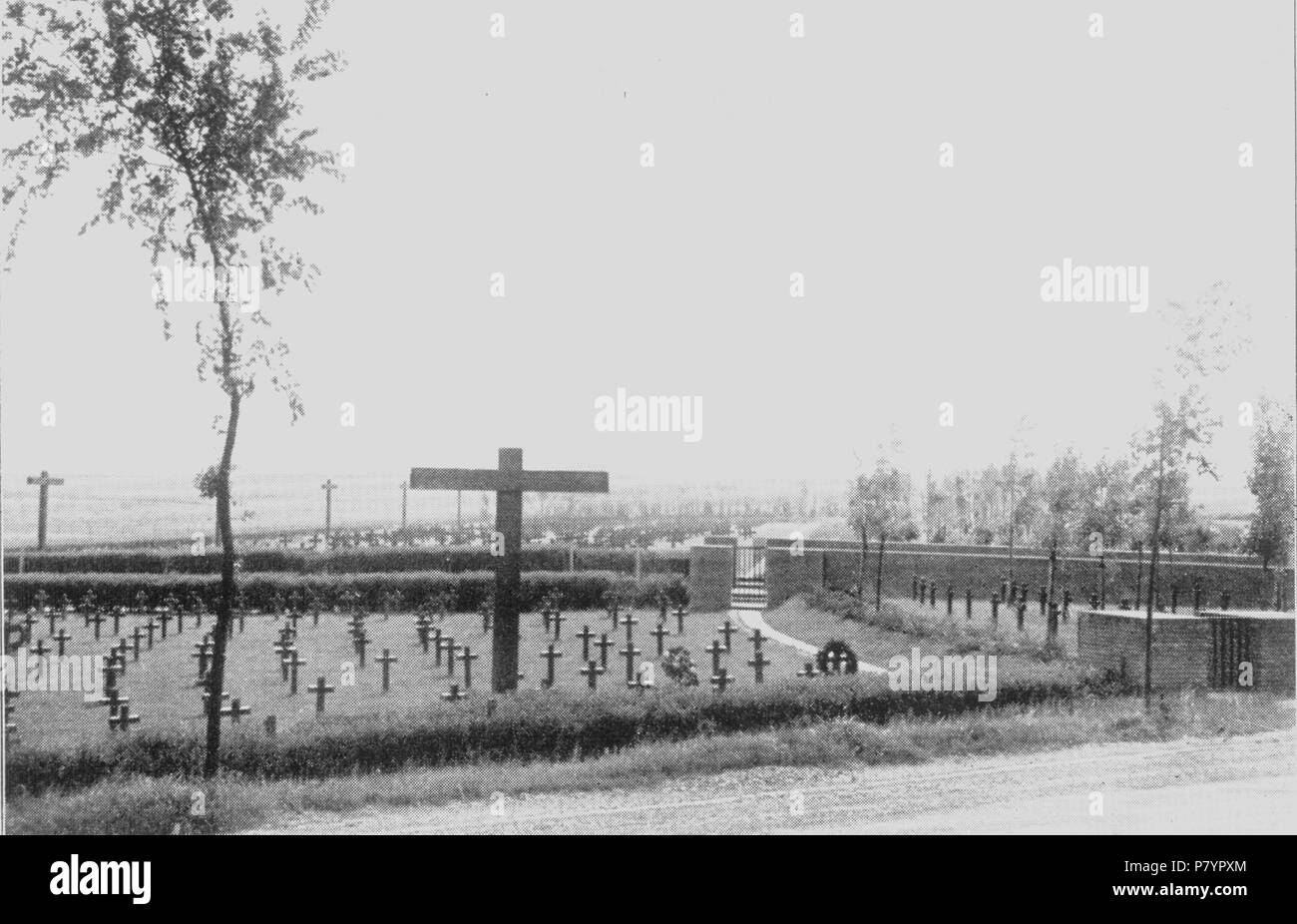 Der Friedhof Koelberg Ende der 20er bzw. Anfang der 30er Jahre . Entre 1929 et 1931 233 Koelberg Banque D'Images