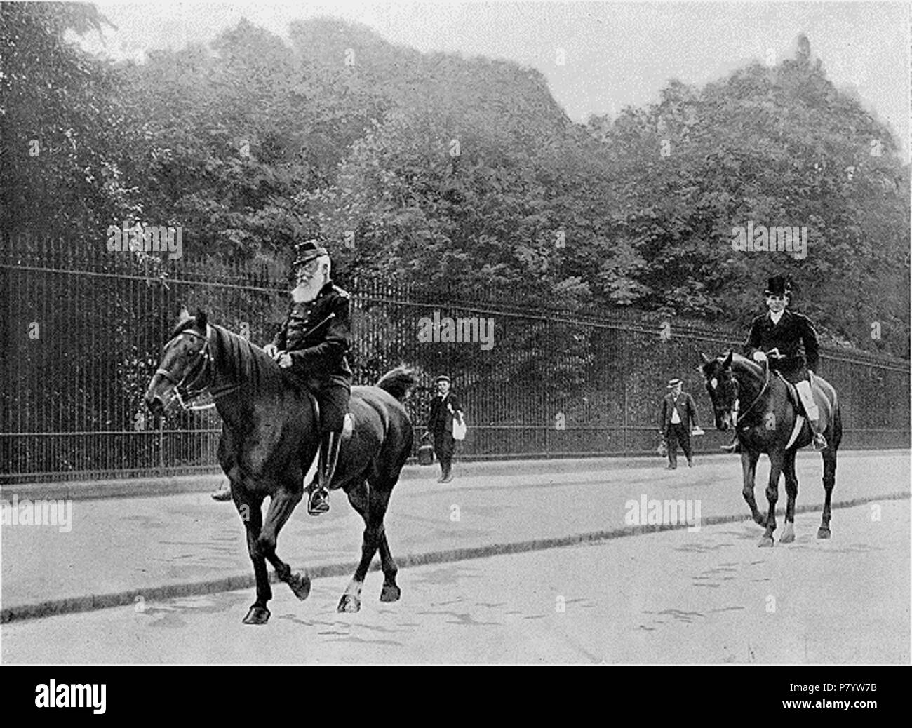 243 Laeken Léopold II Banque D'Images