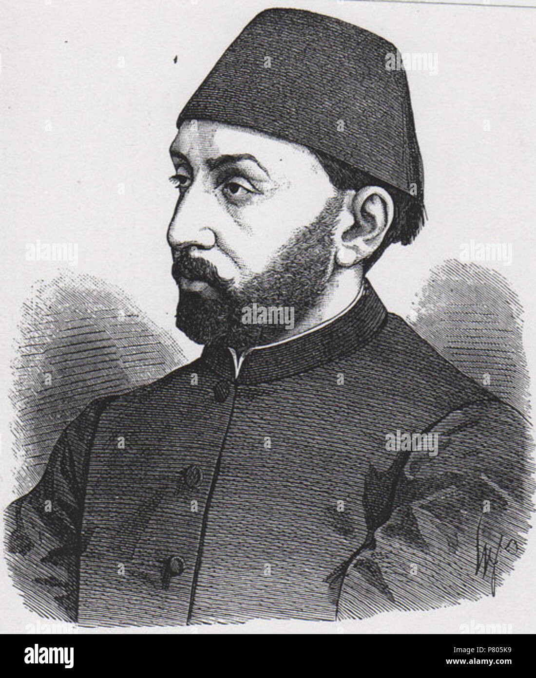 / Srpski : V (1840-1904), 1876. 1880. . Murat 279 V Banque D'Images