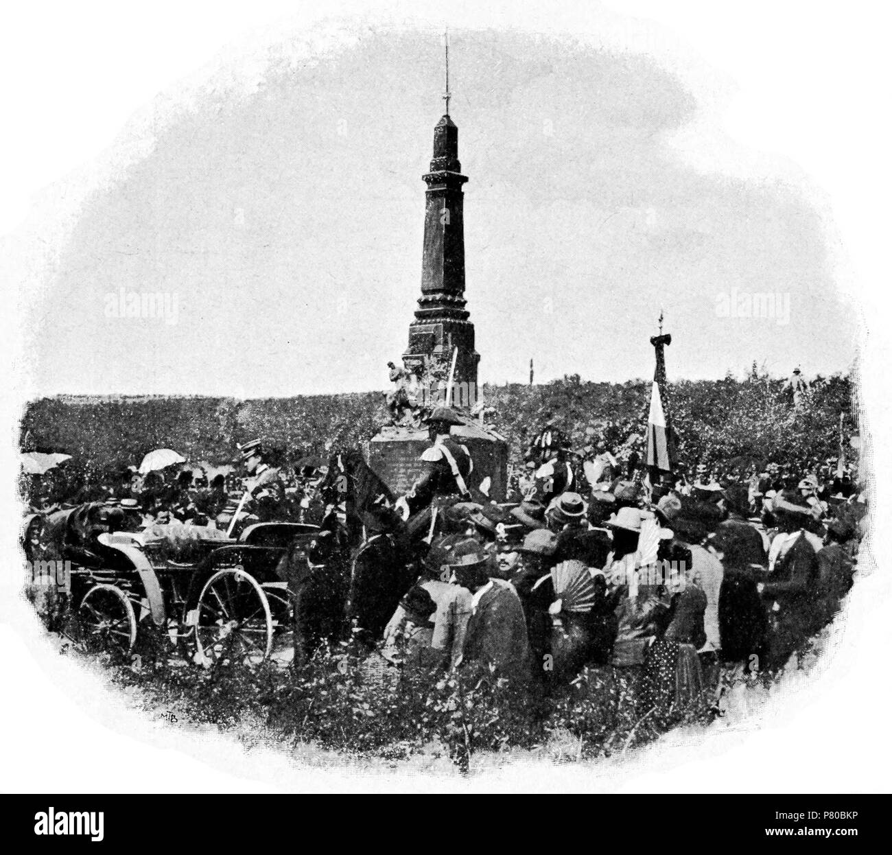 Anglais : l'image du livre : Leopoldo Pullè, Patria Esercito Re Ulrico Hoepli, Milan, 1908. Italiano : Immagine dal libro : Leopoldo Pullè, Patria Esercito Re Ulrico Hoepli, Milano, 1908. Avant 1908 303 Patria Esercito re p263 Banque D'Images