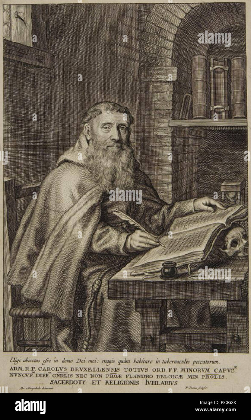 306 Paulus Pontius, d'après Abraham van Diepenbeek, Carolus van Arenberg Banque D'Images