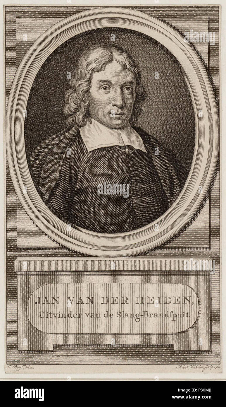Nederlands : Beschrijving Jan van der Heyden (05-03-1637 / 28-03-1712) Schilder, graveur. Van Uitvinder slangbrandspuit de. Afmetingen : 147x88 mm. Documenttype prent Vervaardiger achète, Jacobus (1724-1801), R. (Reinier Vinkeles ; 1741-1816) Collectie Collectie Stadsarchief Amsterdam : tekeningen en Geportretteerde prenten, Jan van der Heijden (1637-1712) http://archief.amsterdam/archief/10097/010097008586 Afbeeldingsbestand Inventarissen 010097008586 . Avant 1816 329 Reinier Vinkeles, Afb 010097008586 Banque D'Images