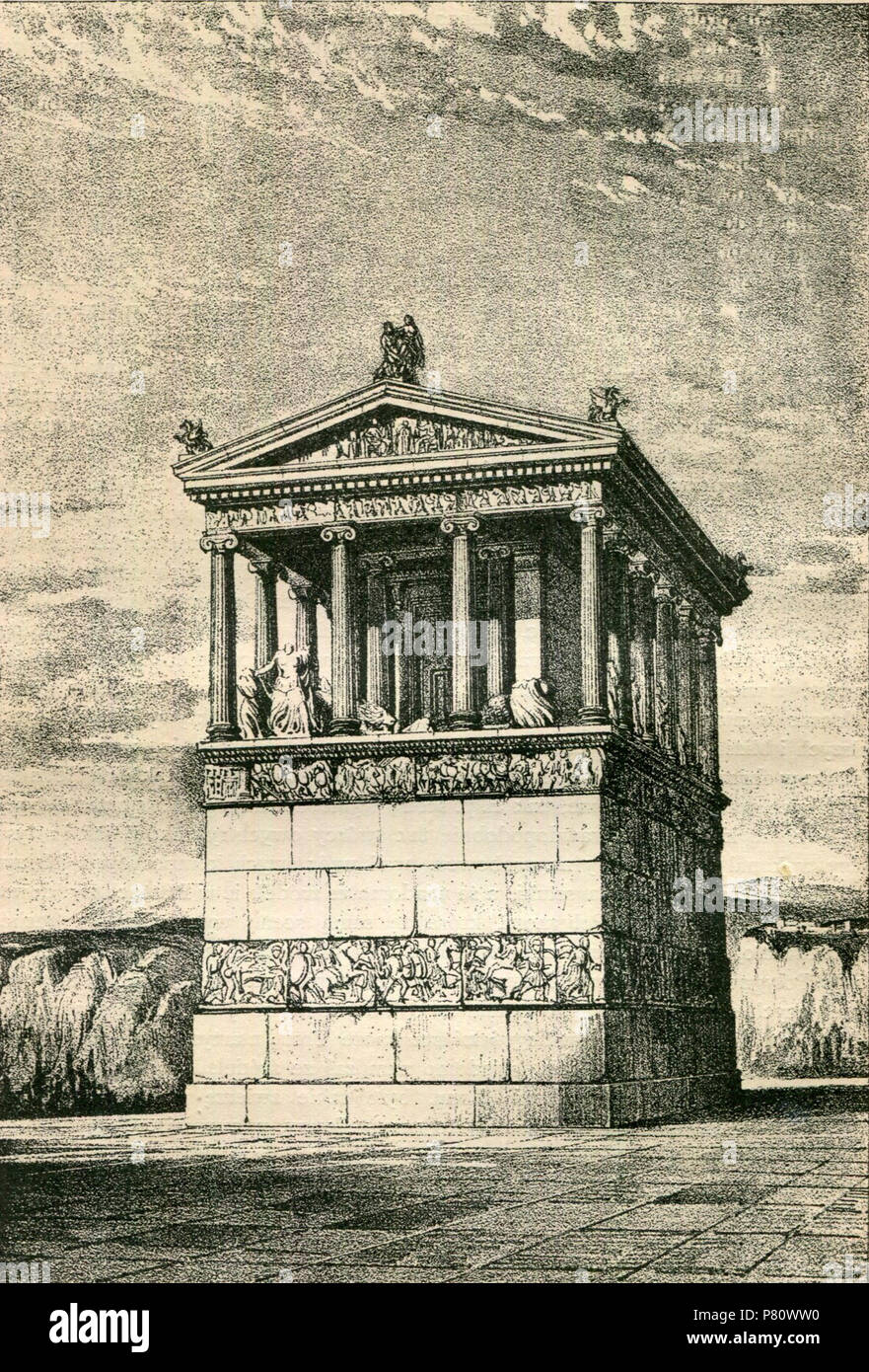 N/A. N/A 371 la Néréide Monument - Falkener Banque D'Images