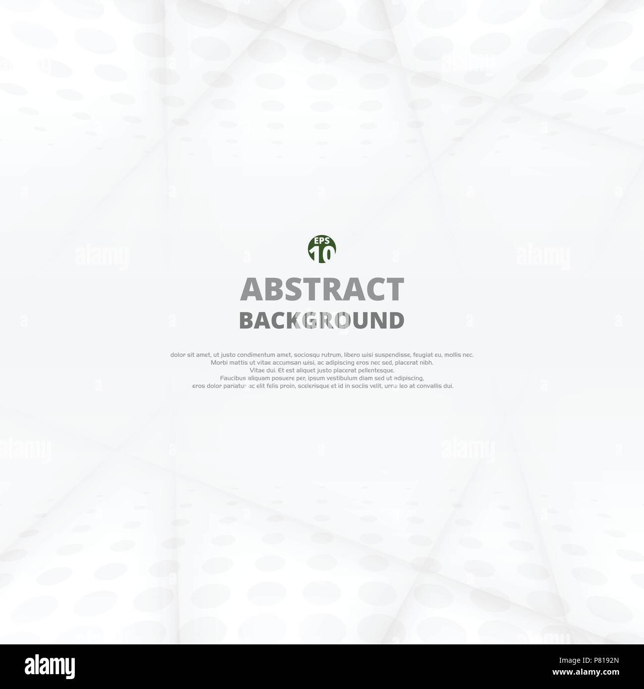 Résumé de gradient gris clair motif géométrique background, illustration vector eps10 Illustration de Vecteur