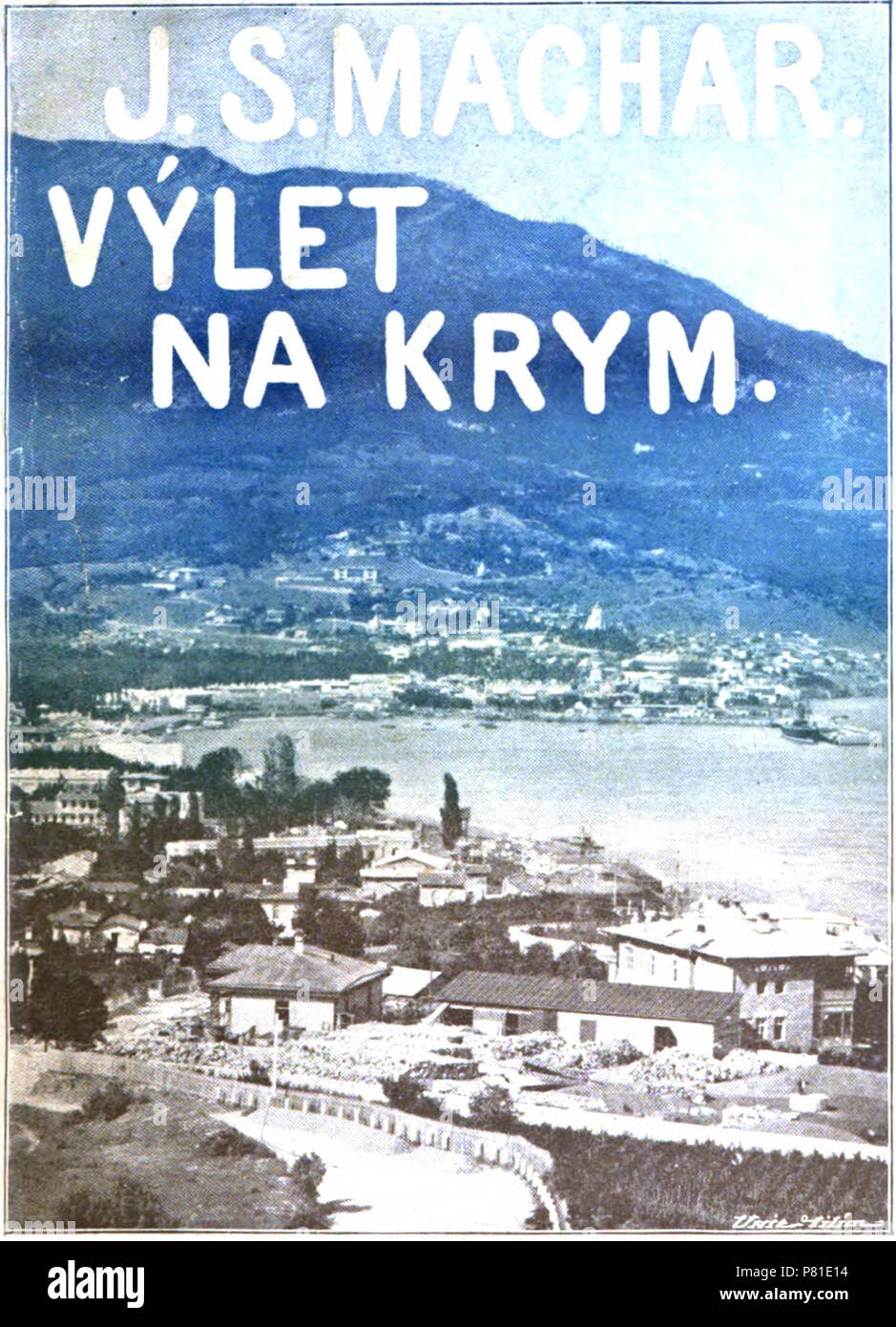 Výlet 397 na Krym - image sur la page de titre Banque D'Images