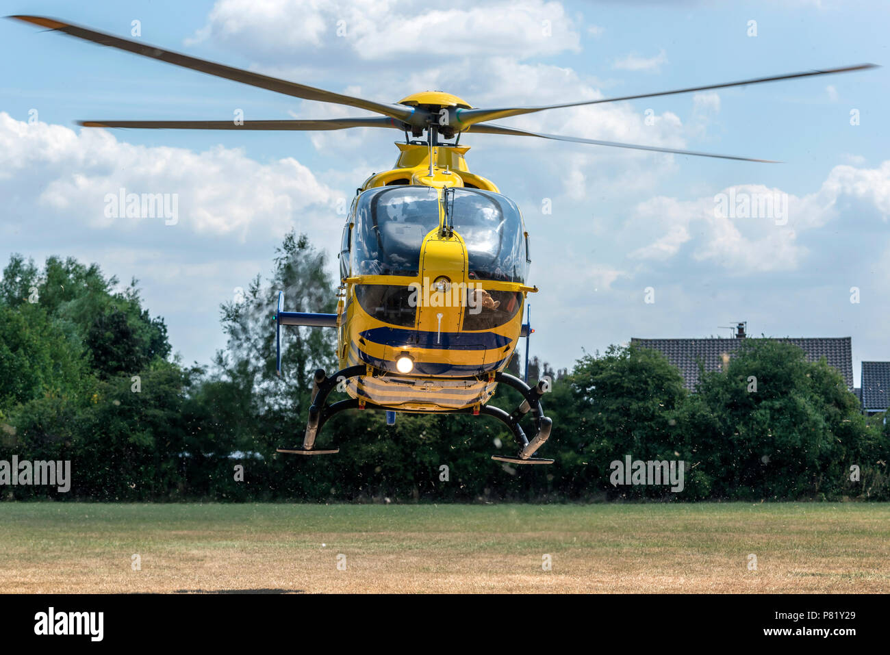 North West Air Ambulance hélicoptère. Banque D'Images