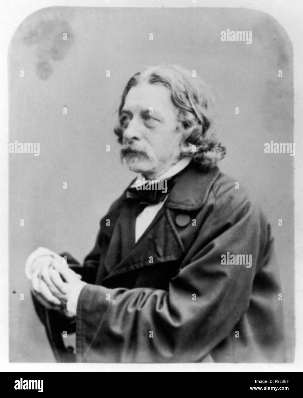 Par (George) Herbert Watkins, l'albumine, haut voûtée, fin des années 1850 221 John Abraham Heraud Watkins Banque D'Images