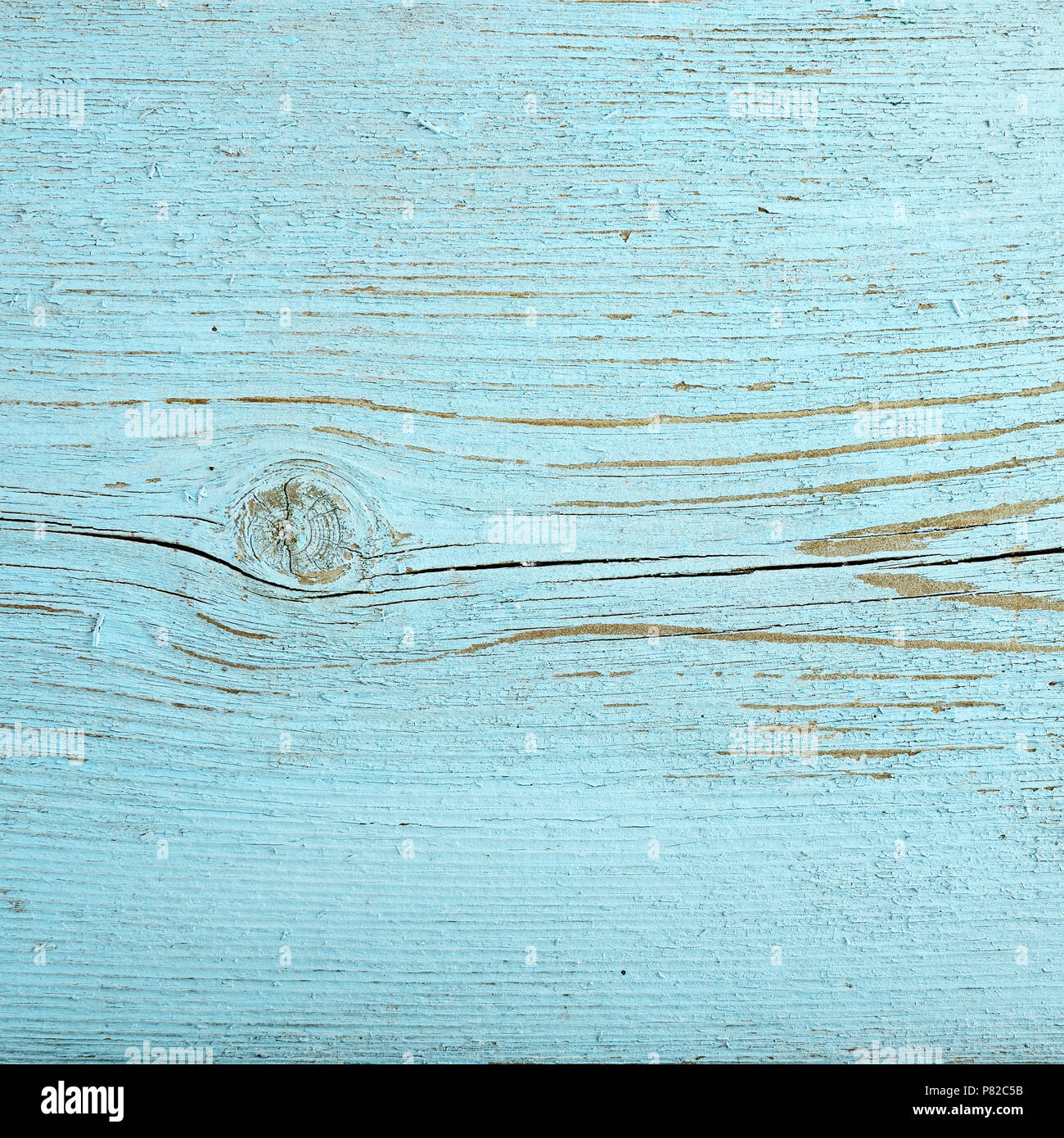 Fond de bois. Anciennes cartes de texture peint en bleu de la peinture. Vue d'en haut. Banque D'Images