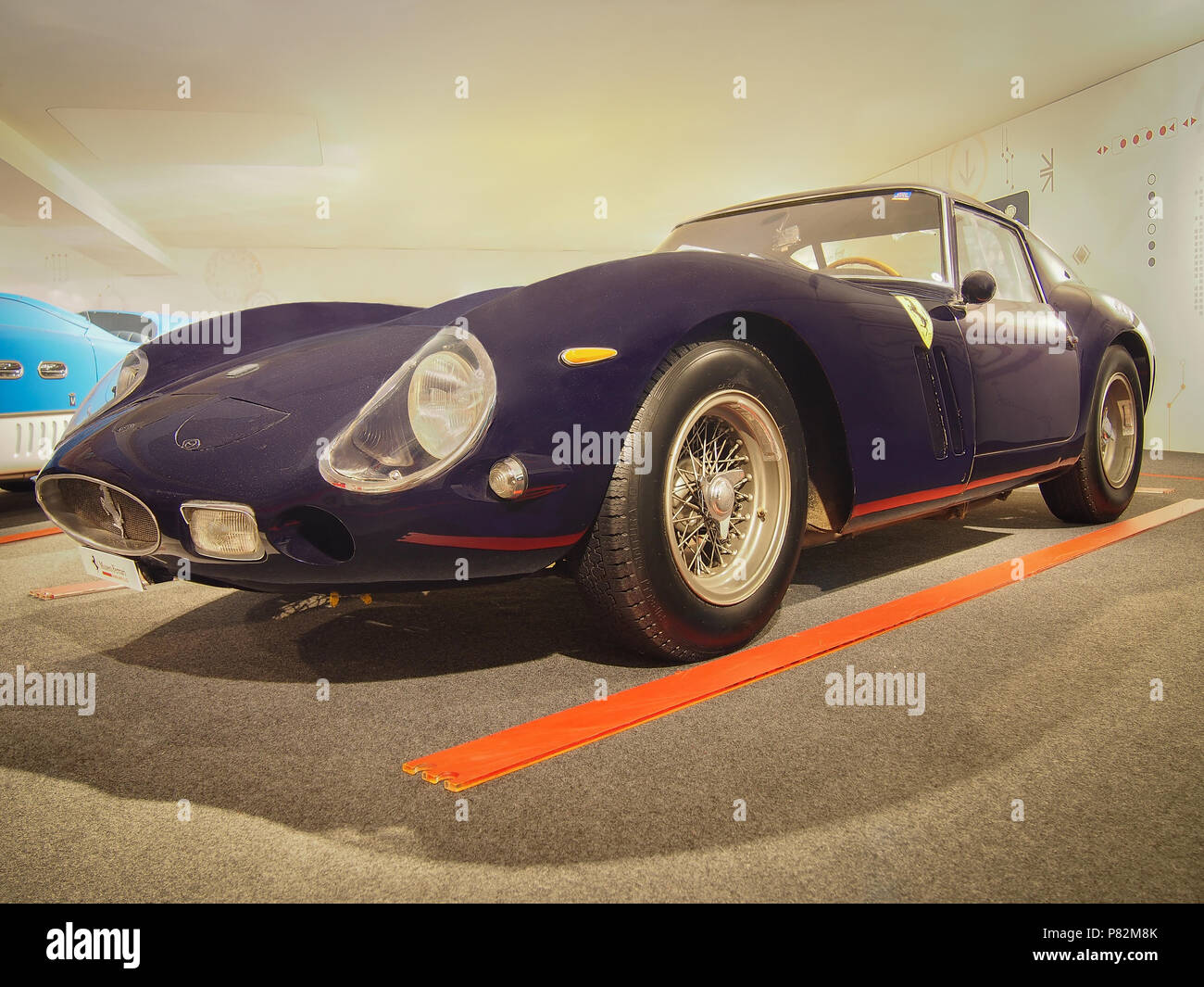 MARANELLO, ITALIE - 21 juillet 2017 : 1962 Ferrari 250 GTO dans le Musée Ferrari. Banque D'Images