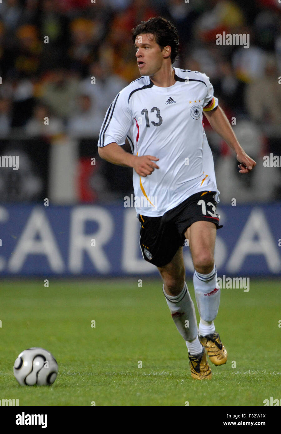 BayArena Leverkusen Allemagne 30.5.2006 football match amical Allemagne contre le Japon 2:2 --- Michael Ballack (GER) Banque D'Images