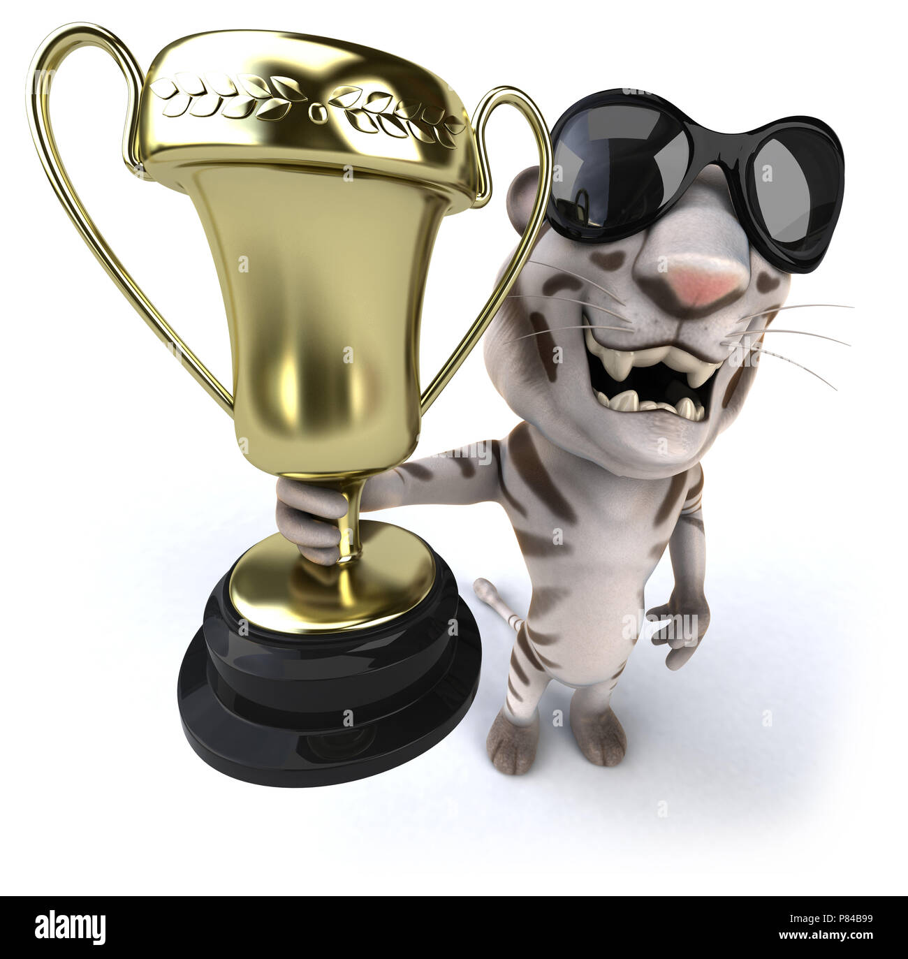 Fun tiger Banque D'Images