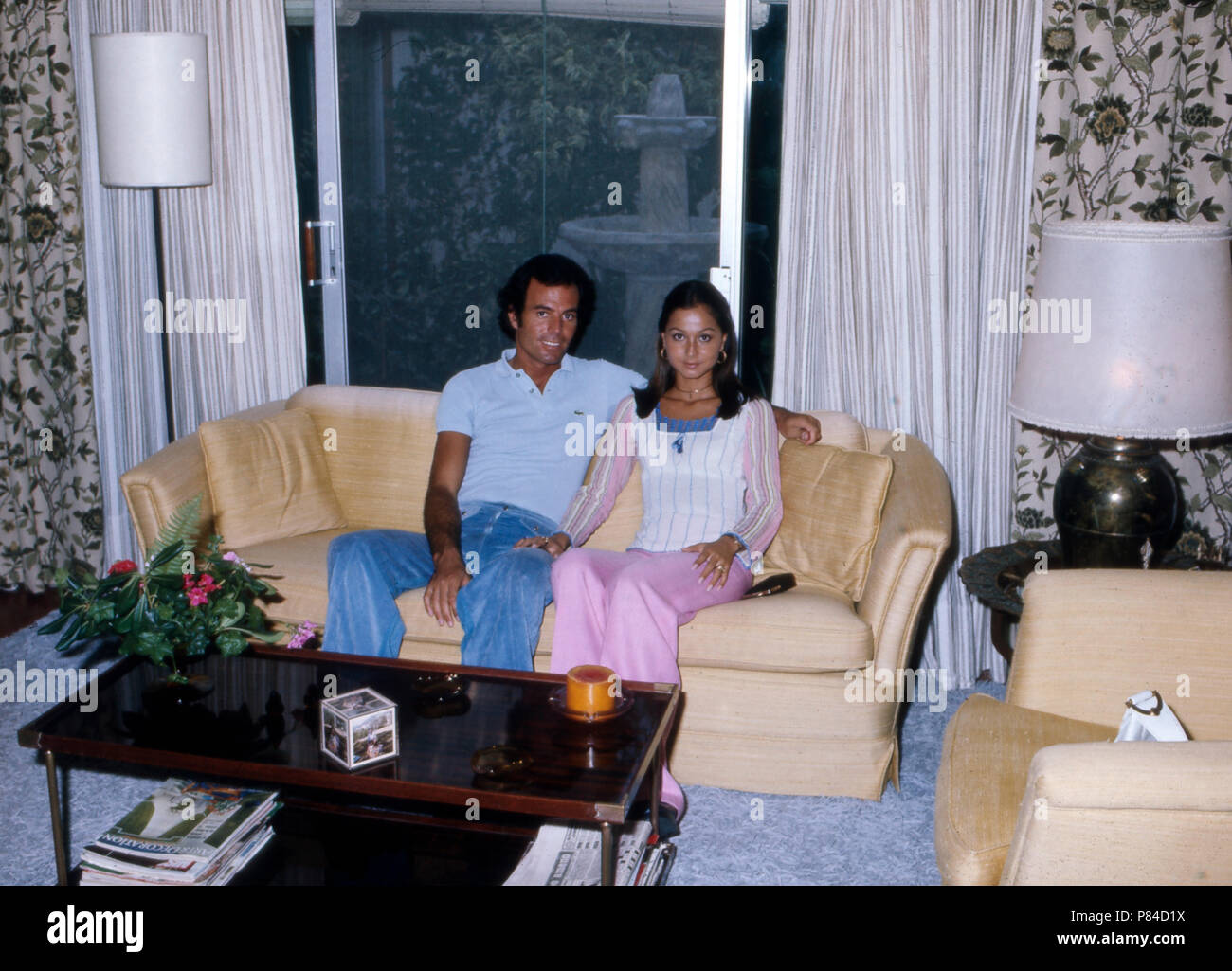 Julio iglesias spanish singer Banque de photographies et d’images à