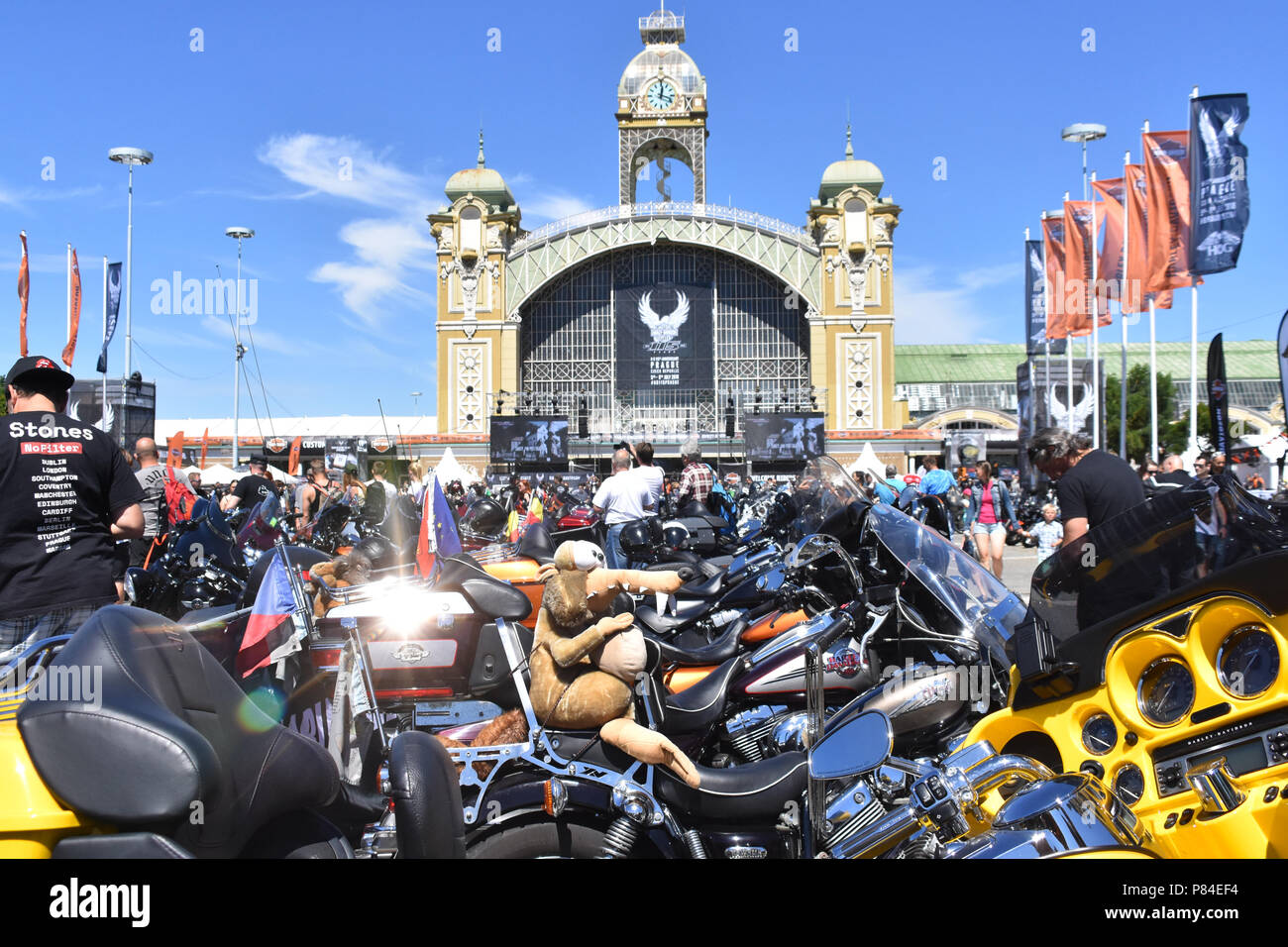 Harley davidson legendary motorcycle Banque de photographies et d ...