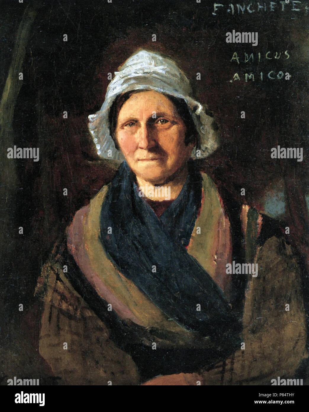 Jean Baptiste Camille Corot - Femme de Chanbre Photo Stock - Alamy