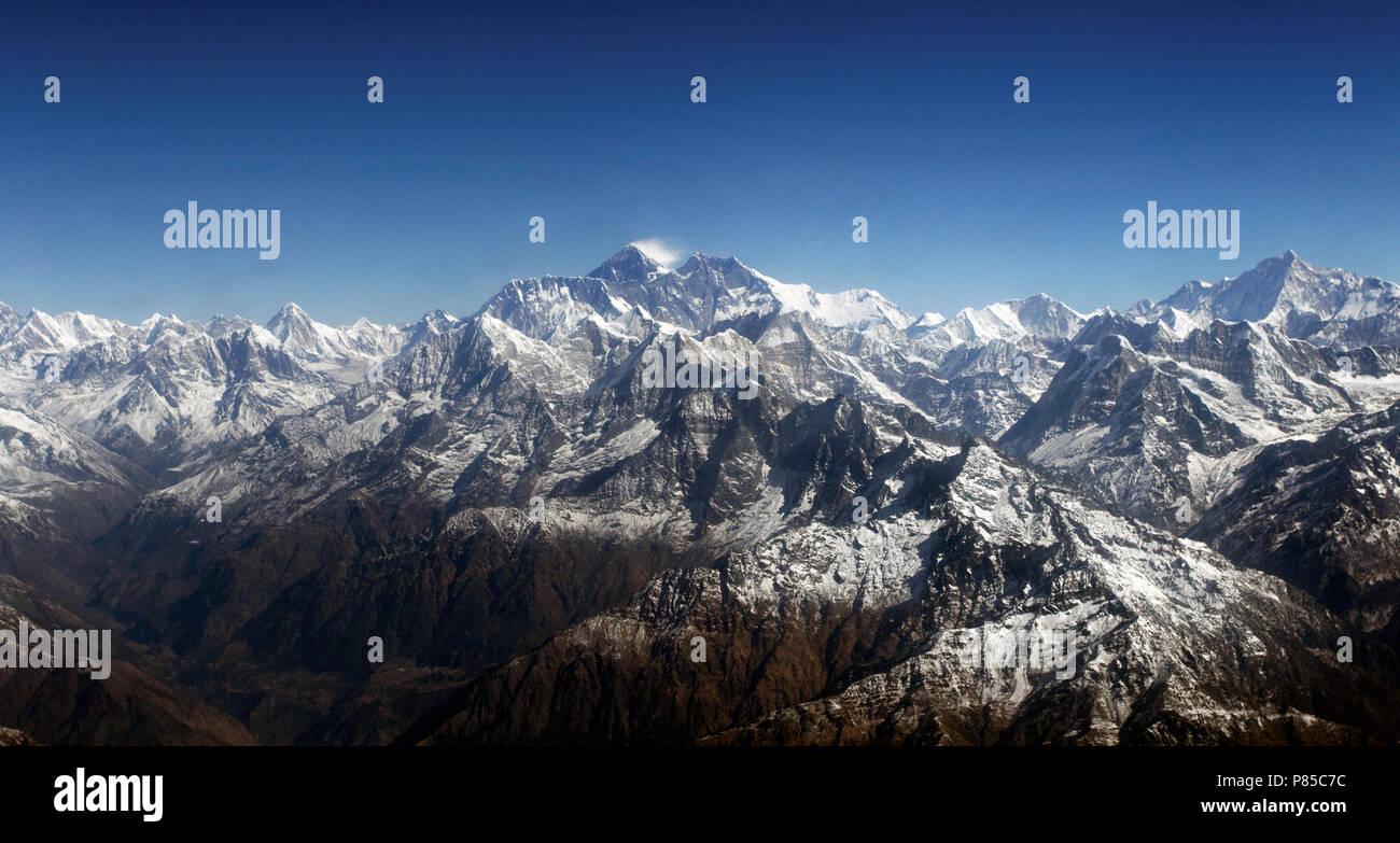 Mont Everest Banque D'Images