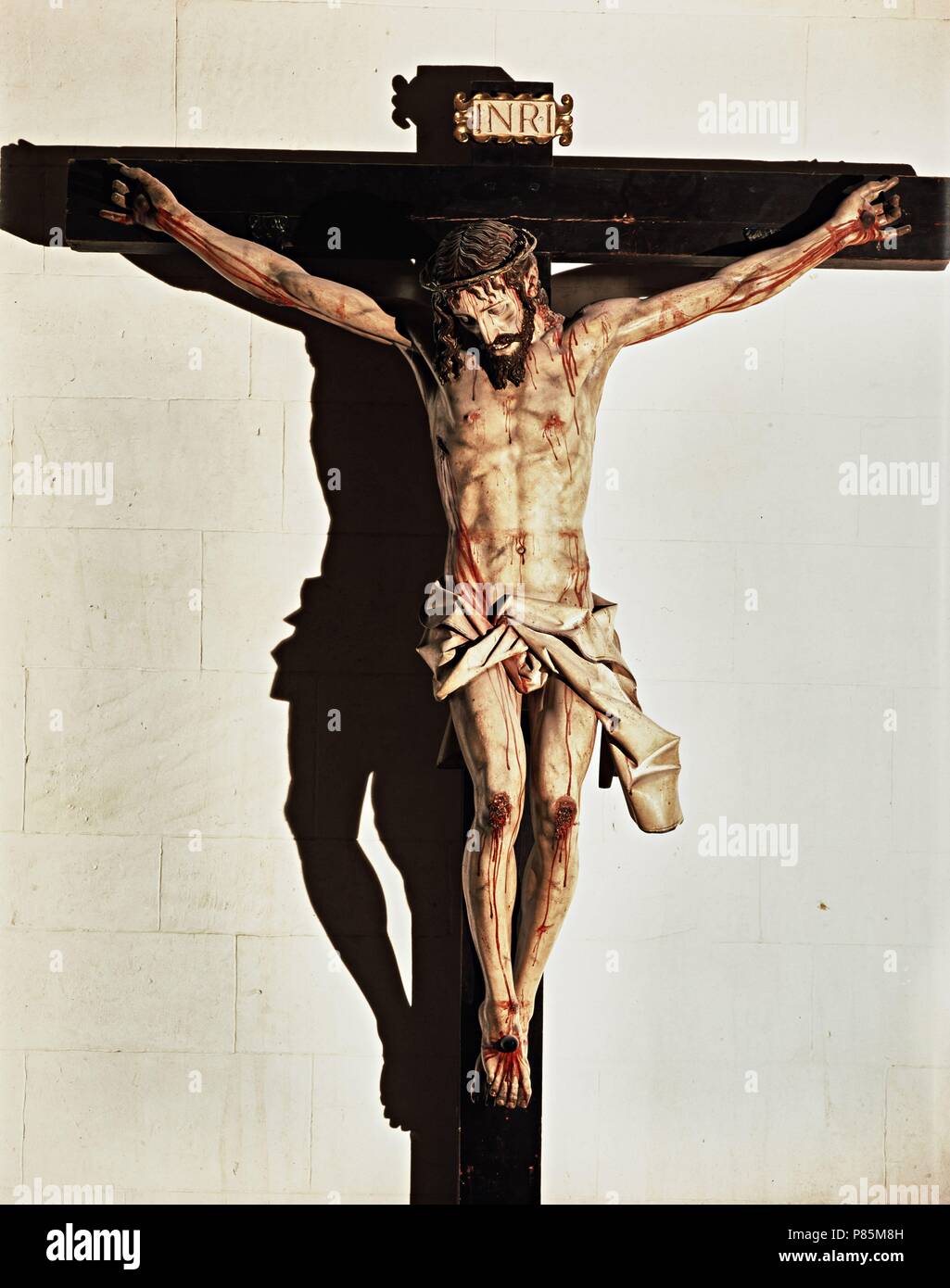 Gregorio Fernández / 'Cristo de la luz'. Musée : Museo Nacional de Escultura. Banque D'Images Gregorio Fernández / 'Cristo de la luz'. Musée : Museo Nacional de Escultura. Banque D'Images