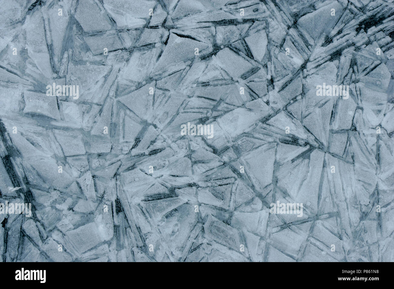 IJskristallen, cristaux de glace Banque D'Images