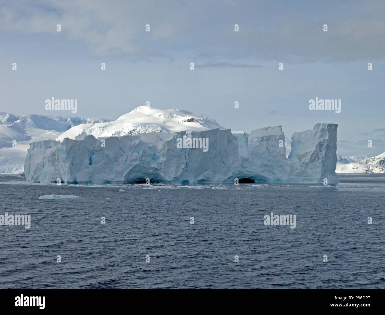 Détroit de Gerlache, paysages de l'Antarctique Banque D'Images
