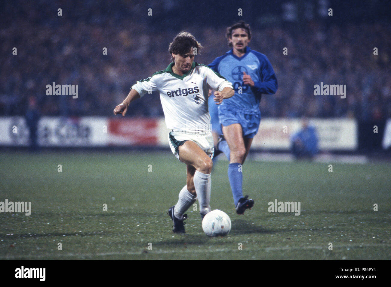 Frank MILL, footballeur, Borussia Mönchengladbach, action, sans date, l'utilisation d'enregistrement 1983 | dans le monde entier Banque D'Images