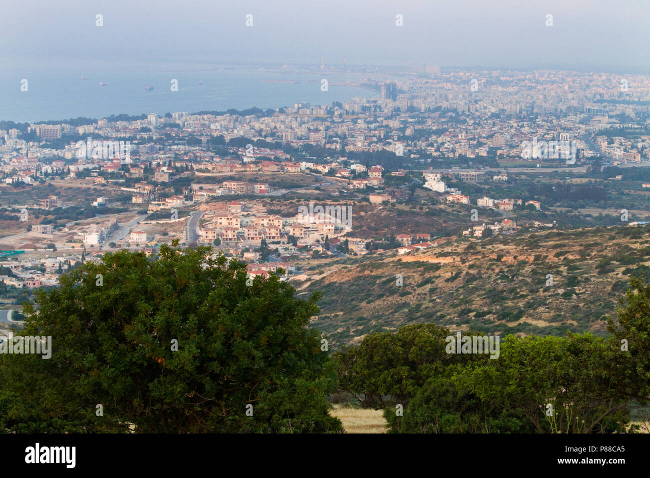 Landschap Limassol, Limassol Paysage Banque D'Images