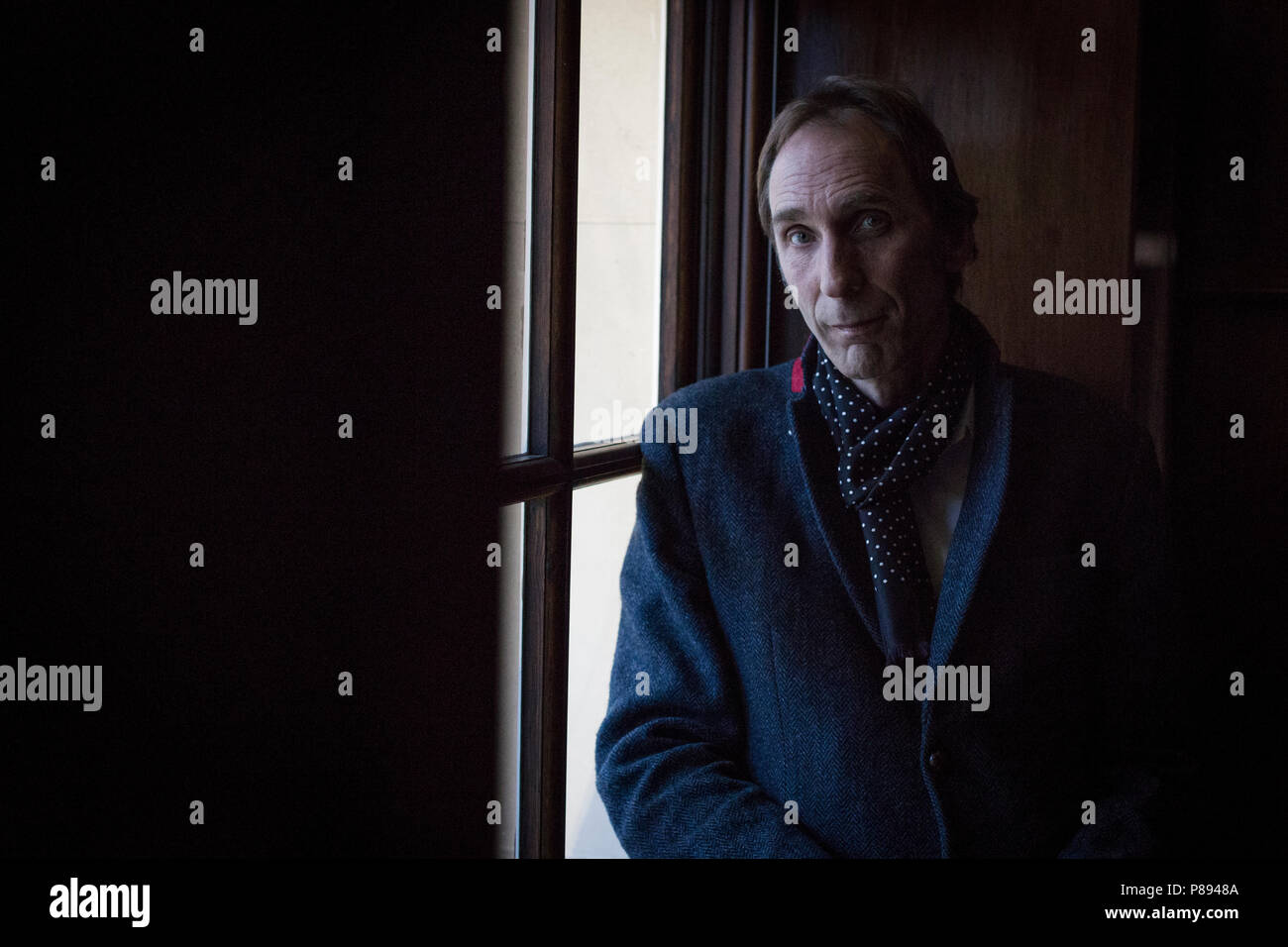 Portrait de l'auteur Will Self Banque D'Images