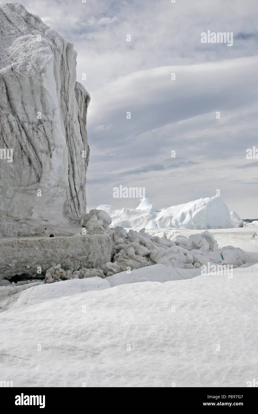 Snow Hill Island, l'Antarctique Banque D'Images