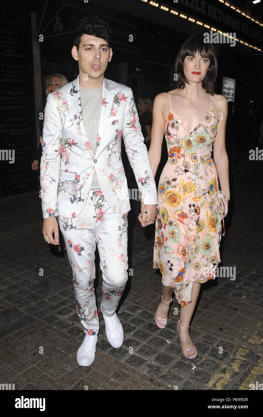 Diverses célébrités assister à TopShop Parti à Phoenix Arts CLub comprend : Matt Richardson, Sam Rollinson Où : London, Royaume-Uni Quand : 09 juin 2018 Source : WENN.com Banque D'Images