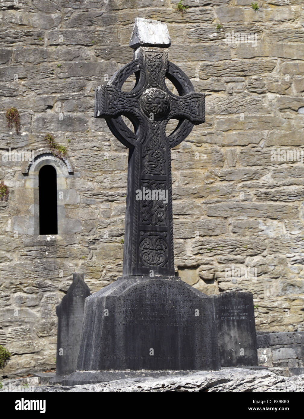 Abbaye de cong est un site historique situé à Cong, sur les frontières des comtés de Galway et de Mayo, en Irlande sur la province de Connacht. Les ruines de l'ancien Banque D'Images