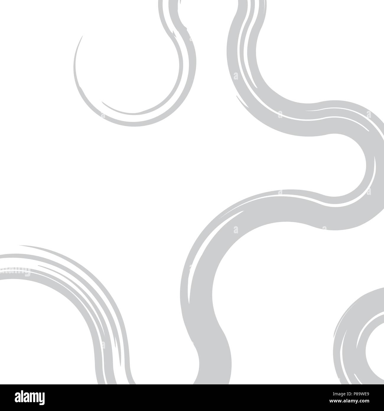 Noir & blanc Création template design avec place pour votre message. Illustration de Vecteur