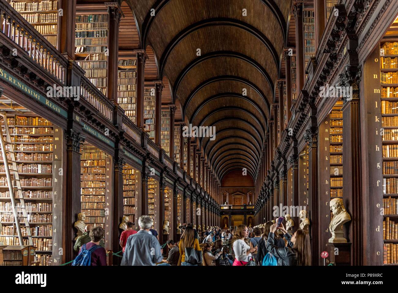 DUBLIN, VOYAGES DANS LA CAPITALE, l'IRLANDE Banque D'Images