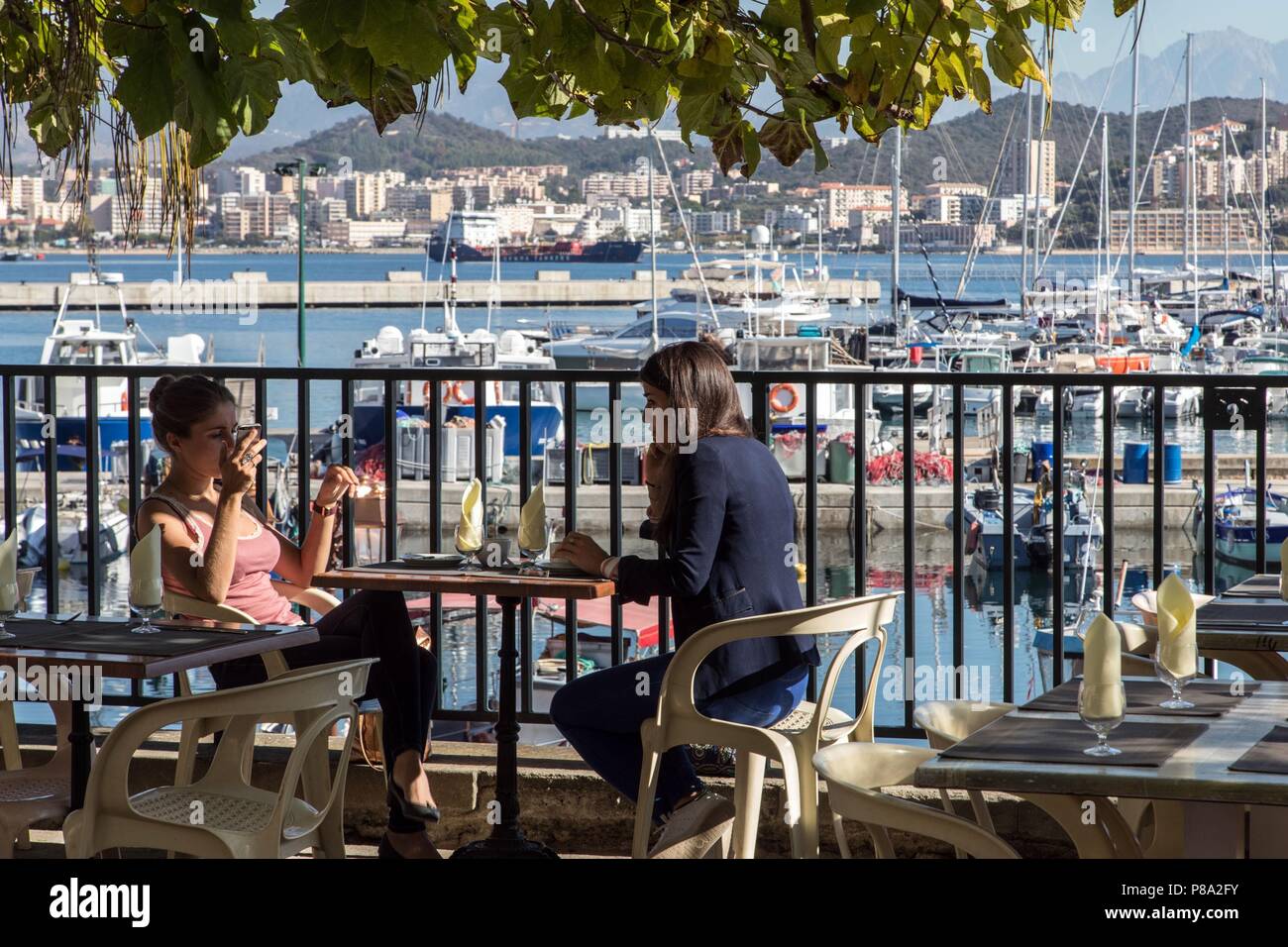 ILLUSTRATION DE LA CORSE DU SUD, (2A) Corse-du-Sud, France Banque D'Images