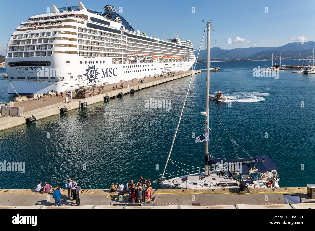 ILLUSTRATION DE LA CORSE DU SUD, (2A) Corse-du-Sud, France Banque D'Images